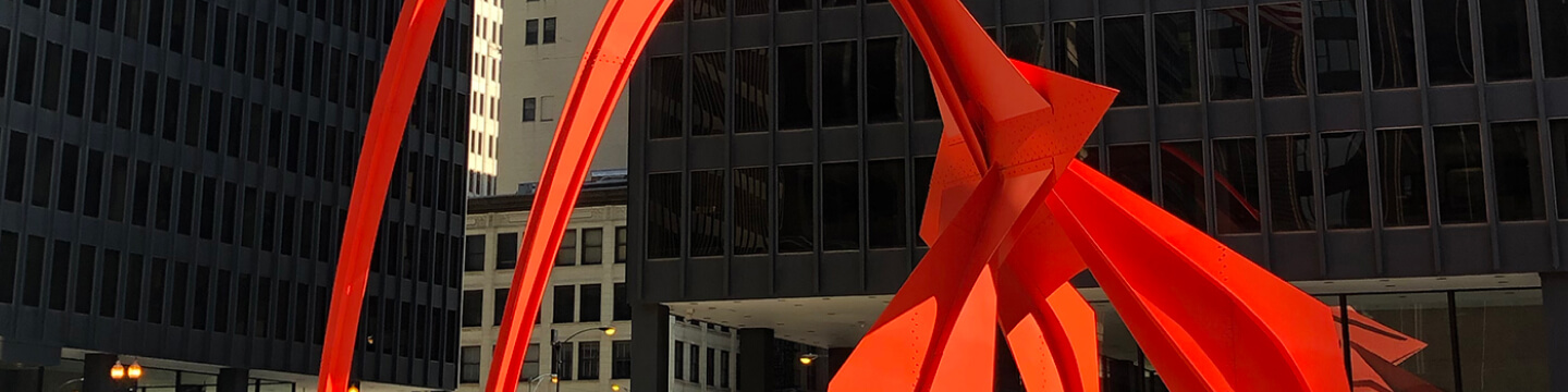 Calder sculpture in Chicago.